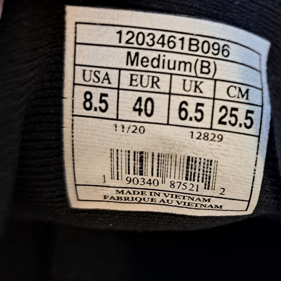 Brooks Launch GTS 8 Black Blue Running Shoes Sneaker Women’s Size 8.5 - Picture 15 of 16